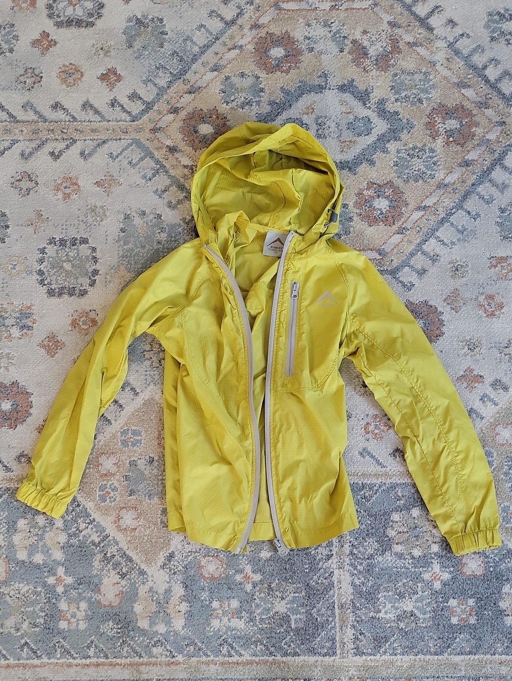 K-Way Kids Hooded Windbreaker Raincoat